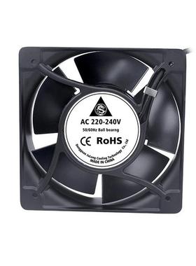 XBM5050铝框铝叶全属2201V380V耐温高充电桩金光伏储能交流散热风