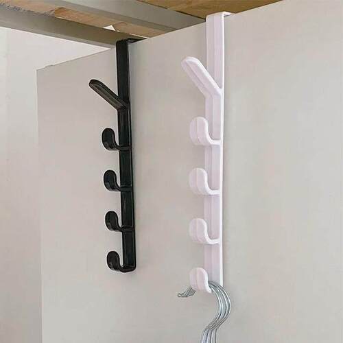 Cabinet and wardrobe door hooks, no-drilling required, stora