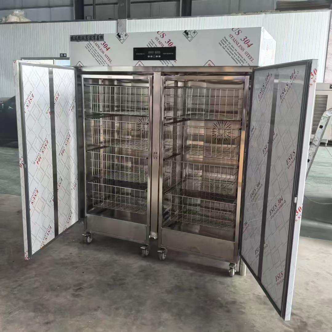 商用立式大容量推车式高温热风循环餐具消毒柜 红外线消毒柜