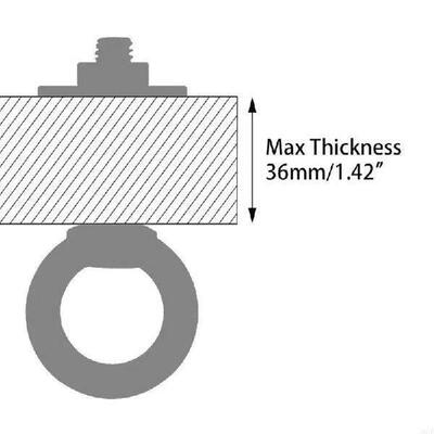 Extended Length Eye Screw M10x50mm Eye Bolt Steel Hanging