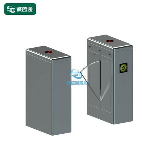 健身房商场立式柱式翼闸无尘车间防静电ESD人行通道翼闸门禁系统