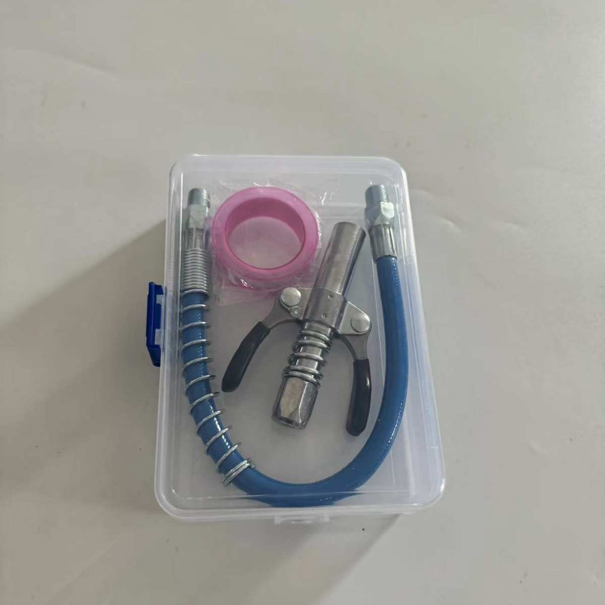 锁钳式黄油枪嘴头高压黄油嘴注油嘴套装平头手动气动黄油枪头配件