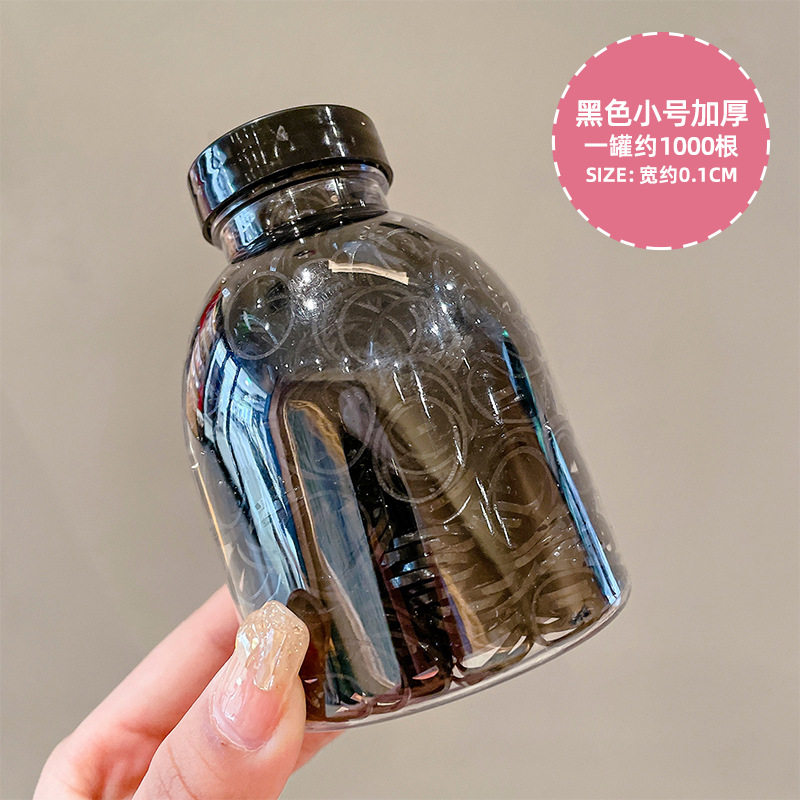 儿童发绳彩色高弹力皮筋女童糖果色扎辫子头圈女孩韩系扎丸子头绳