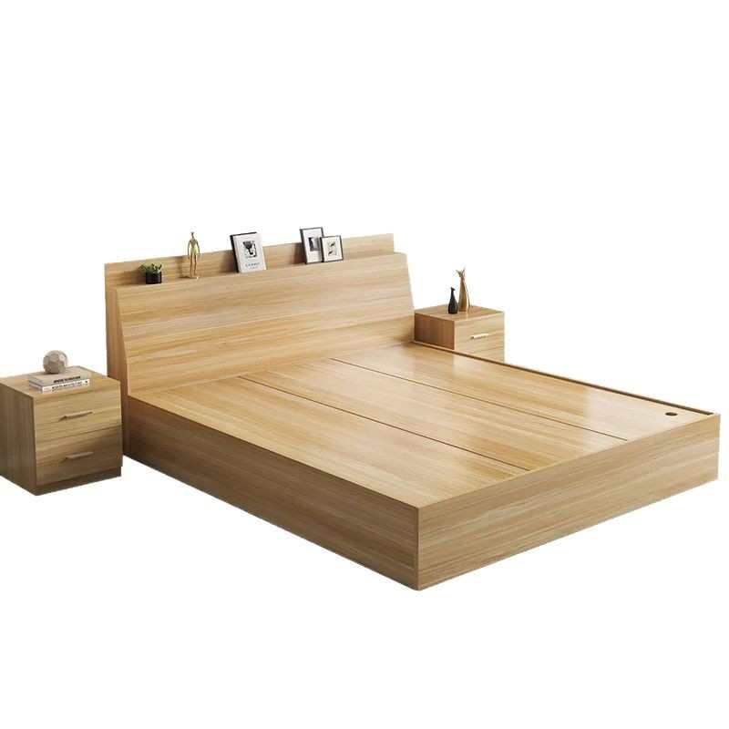 物床箱高单人床.多功能.51储箱体榻榻米米床抽屉1双人床2板式米床