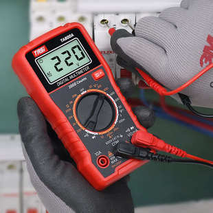 特安斯万用表TA800A 数字高精度全自动电表电工便携式小型 万能表