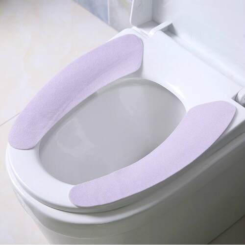Custom LOGO Candy-colored Seamless Removable Washable Toilet