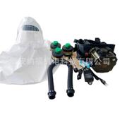 电送风空气动净化吸呼器正压式 103风动头罩 电送风面罩送prf