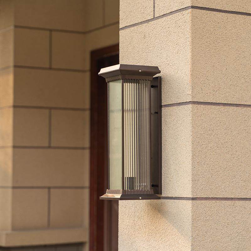 太能中式户花外壁灯防用水庭院别长虹平顶墅阳台园门口接电阳两长