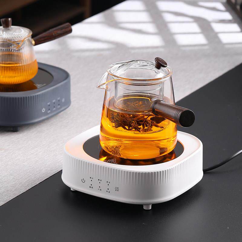 迷你黑晶炉泡茶炉蒸煮茶器小型玻璃壶铁壶静音烧水保温茶器家用茶
