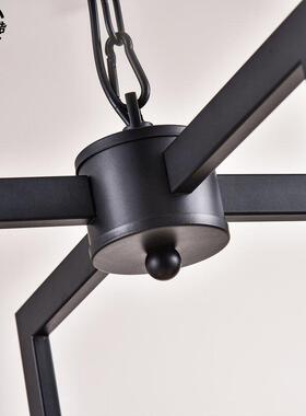 农亚马逊工风吊灯厅539美式厨房卧室客吧台舍厨房岛业铁艺灯具新