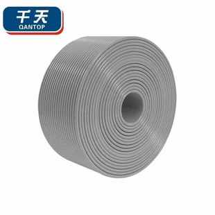 千天QantopCAT6銅包鋁0.58線徑非屏蔽箱線灰色300米QT R375S