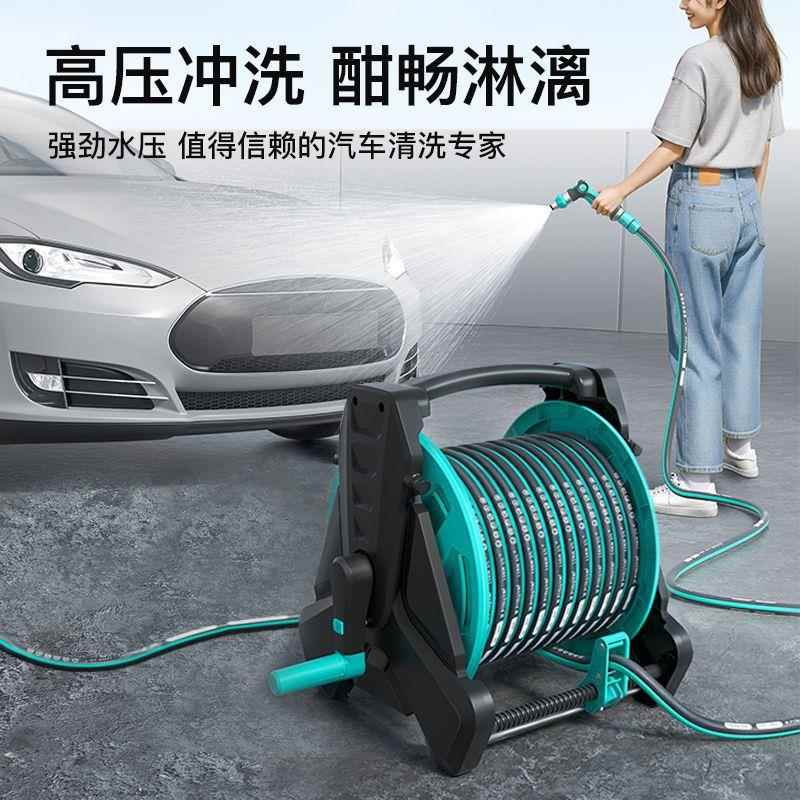洗车高压水水管软管家用接自来冲水地677喷花头菜浇收纳浇套装