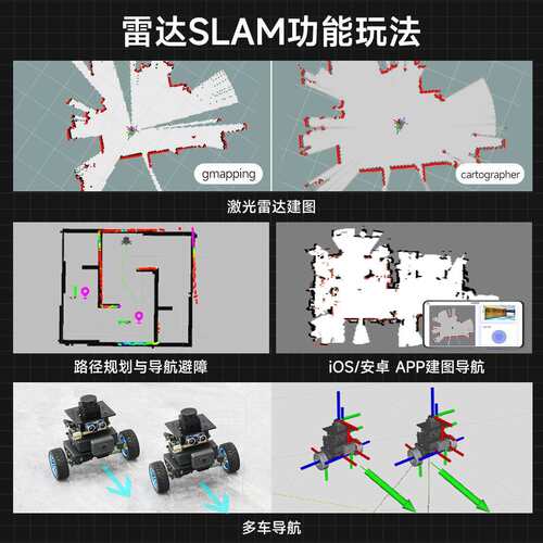 MicroROS机器人两轮自平衡ROS2小车AI视觉识别SLAM建图导航ESP32