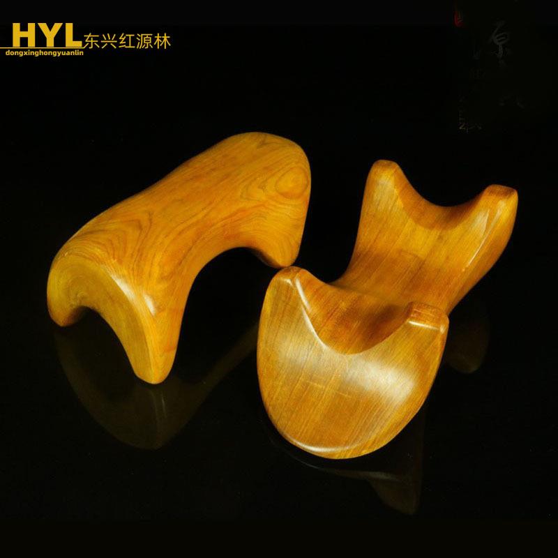 越南香木按摩器木质推背四脚按摩狗刮痧