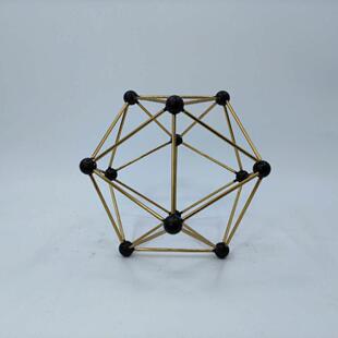 现代简约创意铁艺星系摆件 家居软装饰品金属工艺品桌面书房摆件