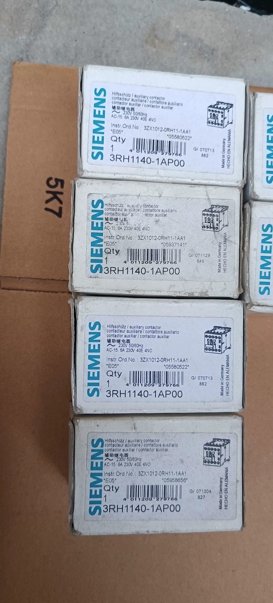 全新西门子接触器