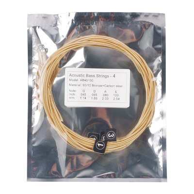 1 Set Bass Guitar Strings Steel Wire Guitar Replacement 4