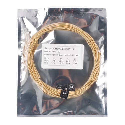 1 Set Bass Guitar Strings Steel Wire Guitar Replacement 4