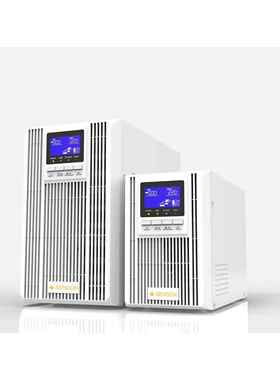 山顿UPS电源6KVA/5.4kw型号SD6KNTL输入单进单出不间断供电保三年