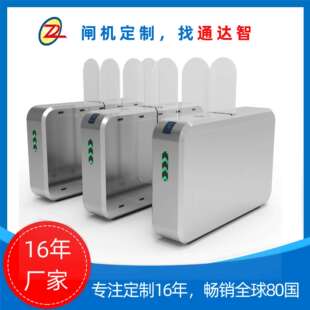 【16年厂家】人脸识别桥式平移闸防跨越门禁远程操控感应人行通道