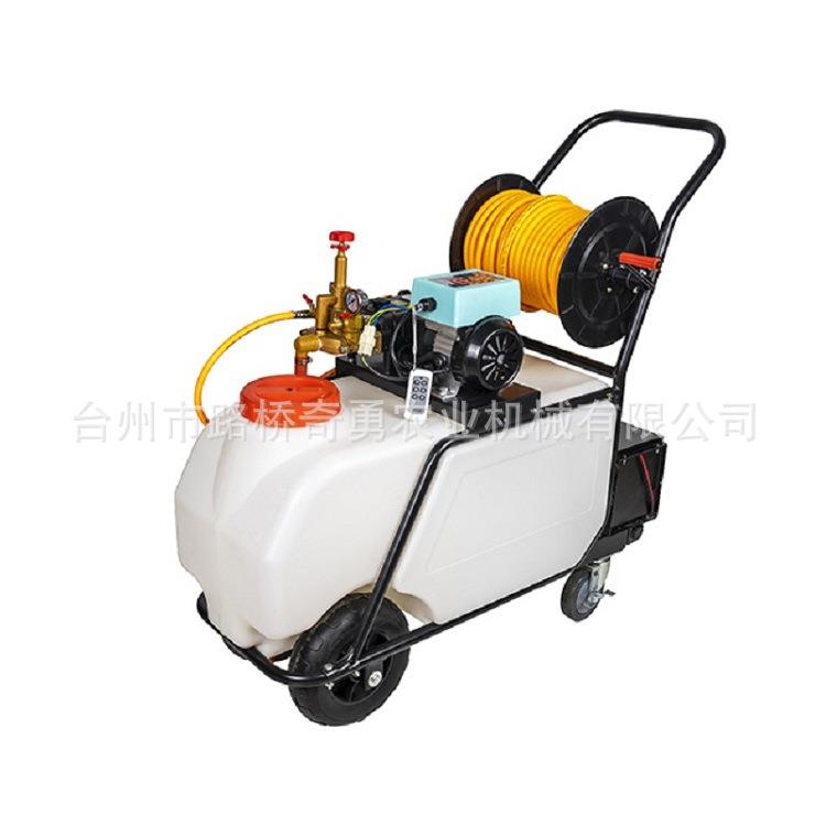 48V60V电动打药车100L手推式喷雾器