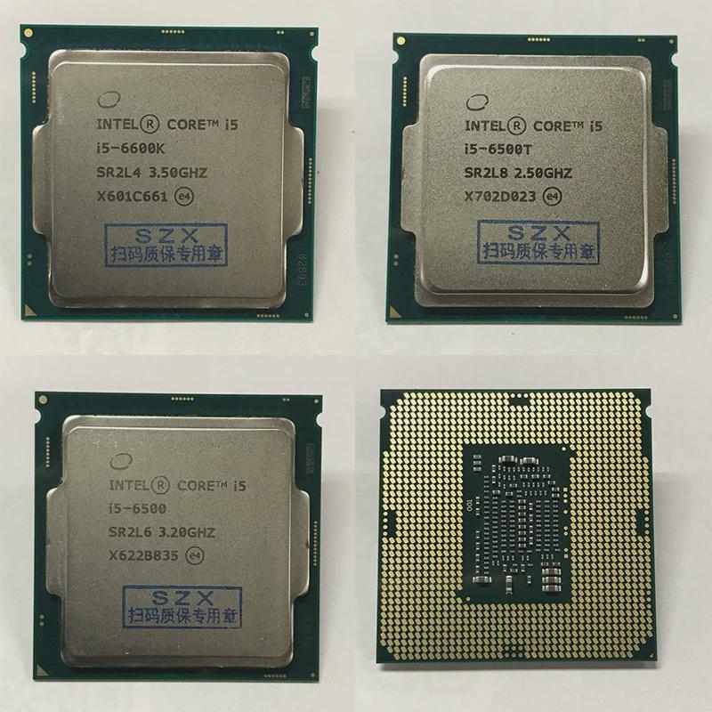i5 6400 6500 6600 7400 7500 7600 i3 7350K 7100 6100CPU 散片