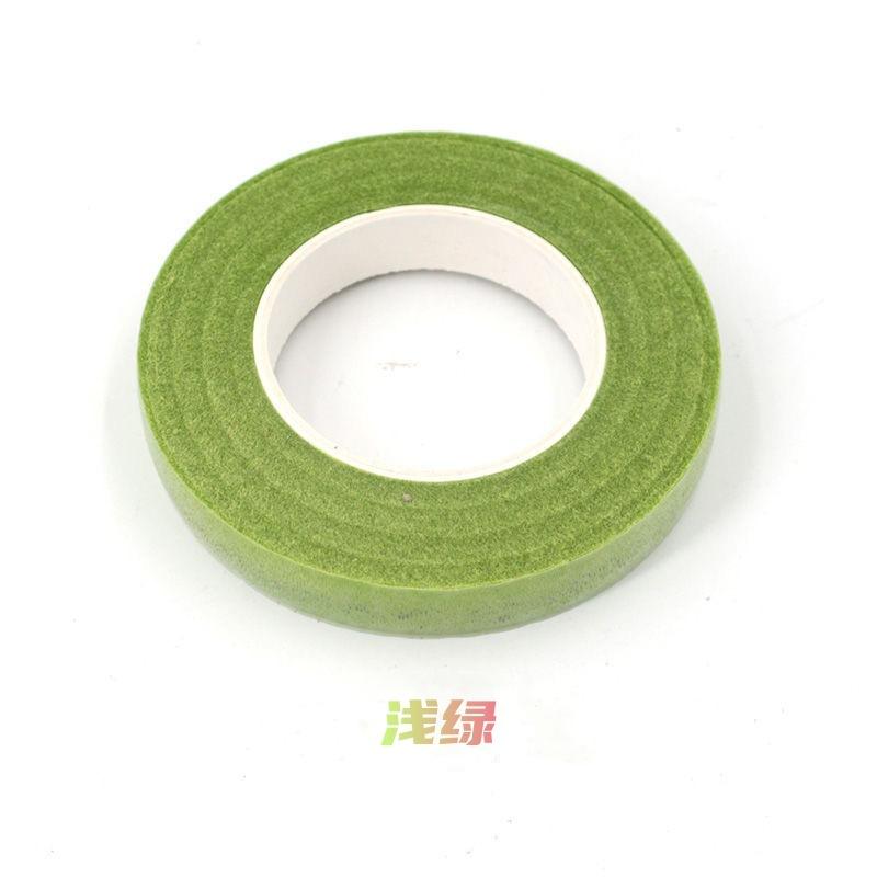 diy仿真花花艺绿色胶带餐桌花艺