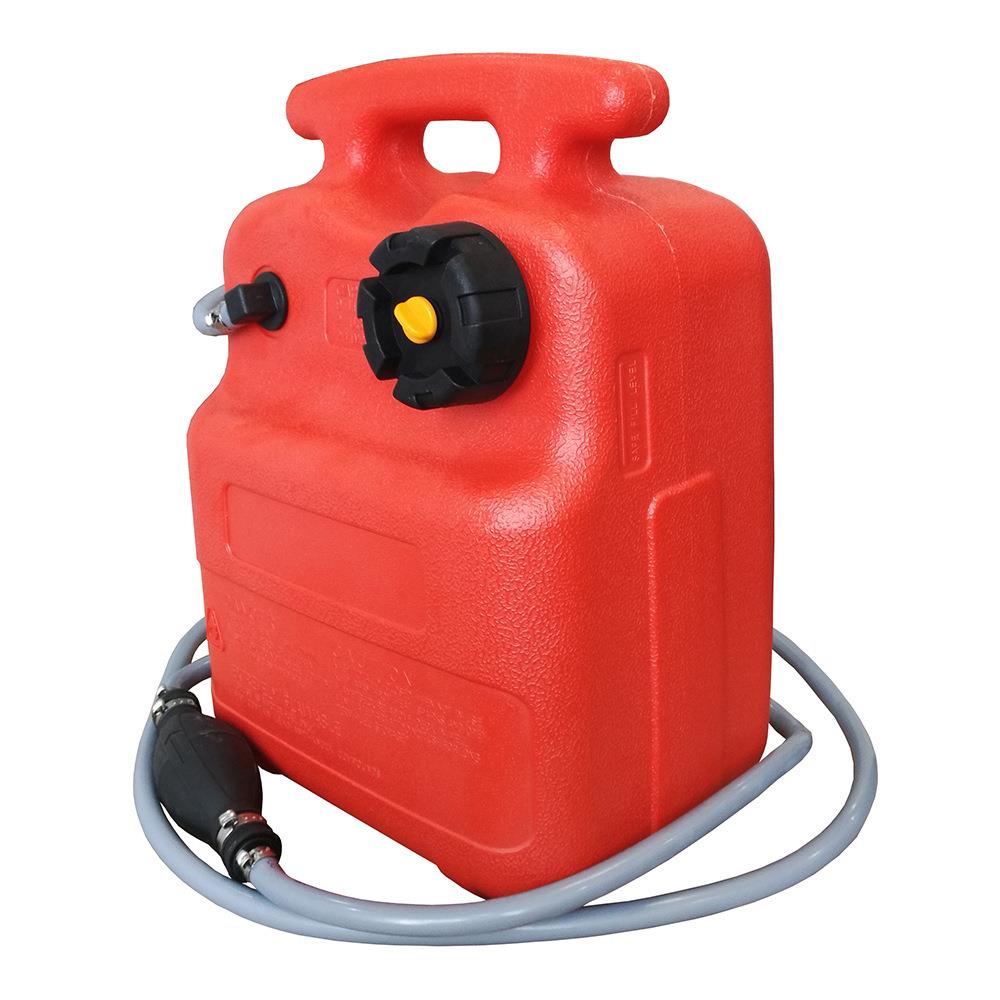 便携式手提橡皮艇冲锋舟外接油桶24L红色船用燃料箱