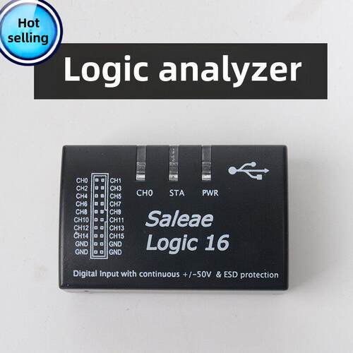 Saleae Logic16 逻辑分析仪多系统兼容官方版本采样率100M16通道