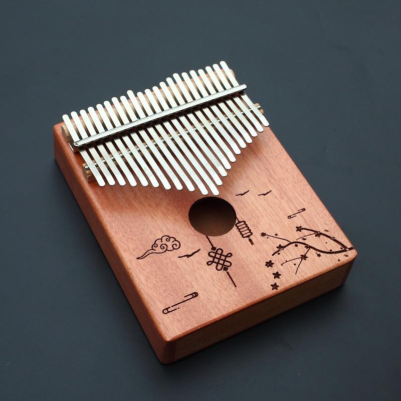 正品柯锐卡琴林巴琴拇指琴17音卡灵指巴子琴21音手钢姆指琴入母门