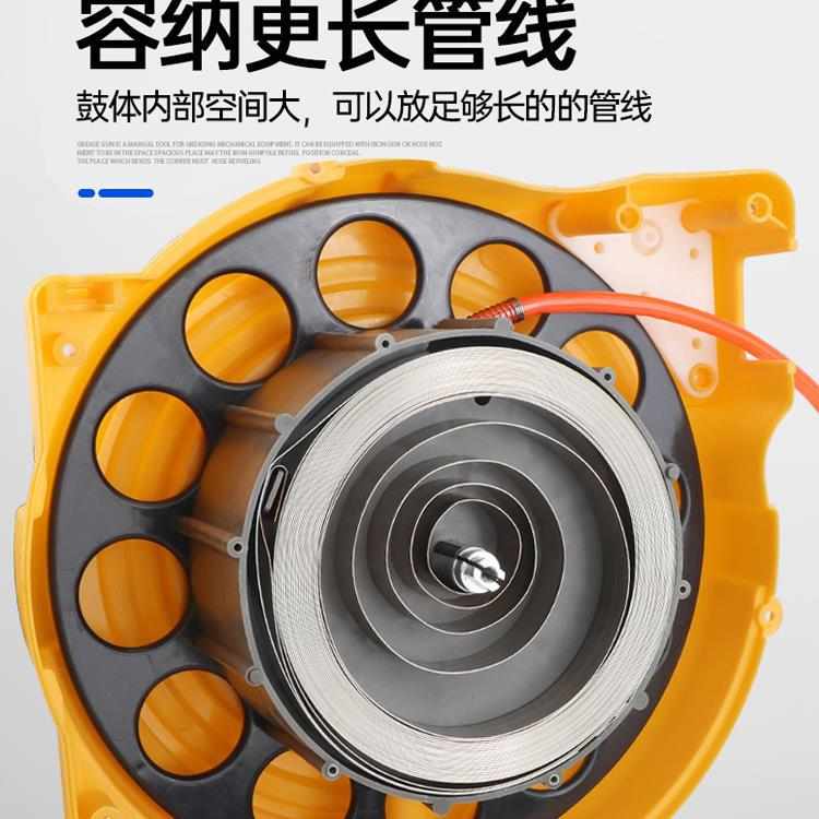 锐高气鼓自动伸缩汽修气管卷管器自动收管器汽车美容高压管气罗缘