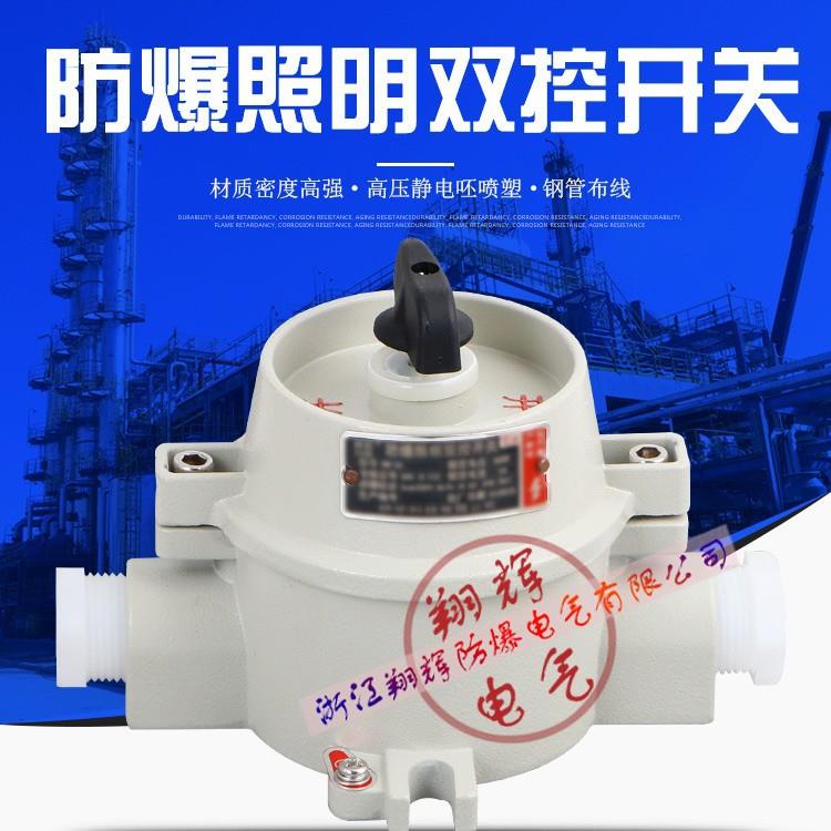 防爆照明双控开关防爆照明开关防爆开关SW-10防腐耐高温