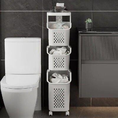 Laundry Storage Basket Multilayer Dirty Clothes Hamper