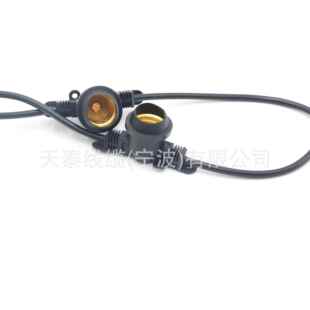 欧龙规27灯座灯串GQZ线规E照明线户外防水灯具线火欧果灯串灯头线