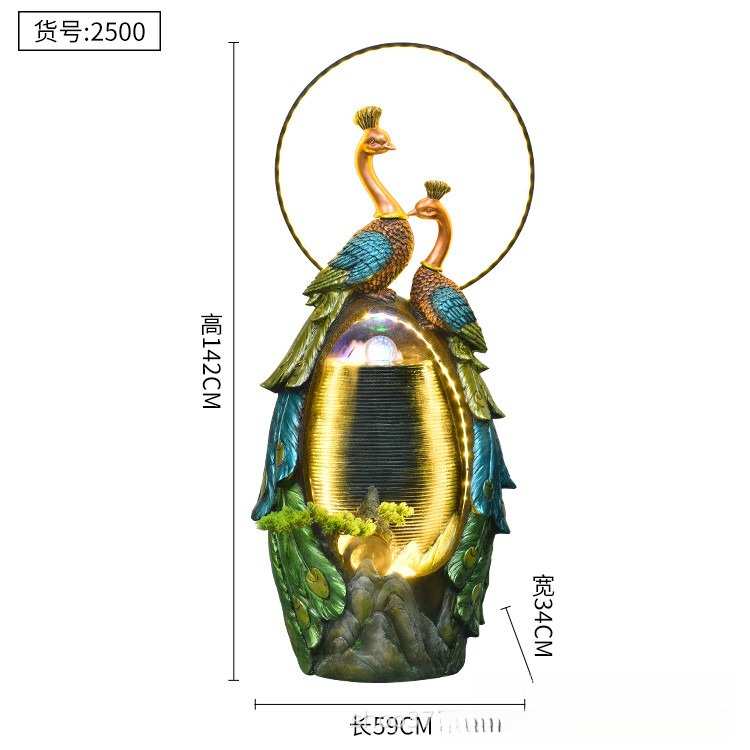 庭院阳台假山摆件循环水景招财流水观落地喷泉客厅茶室办公室店铺