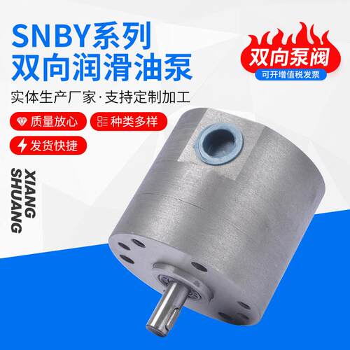 SNBY5/1.6双向润滑油泵防爆型齿轮油泵装置8/1.6减速机润滑泵
