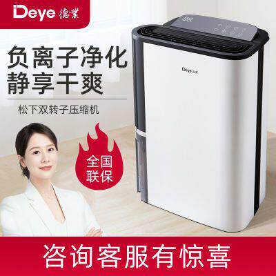 德业除湿机DYD-T22A3家用 静音卧室干 干衣除湿机房间地下室除潮