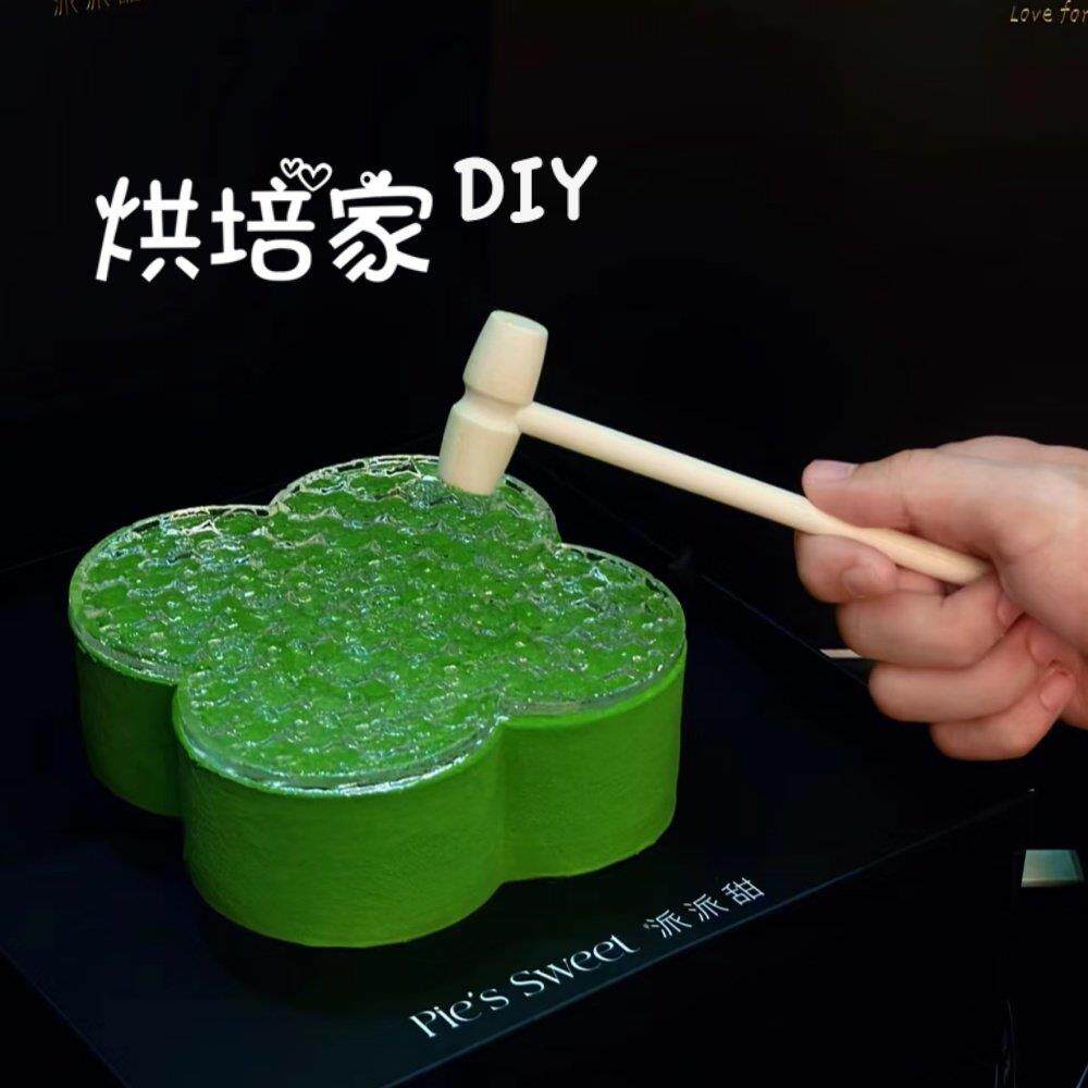 新中式窗花慕斯蛋糕模具新国风四叶草硅胶模甜品西点艾素糖模具