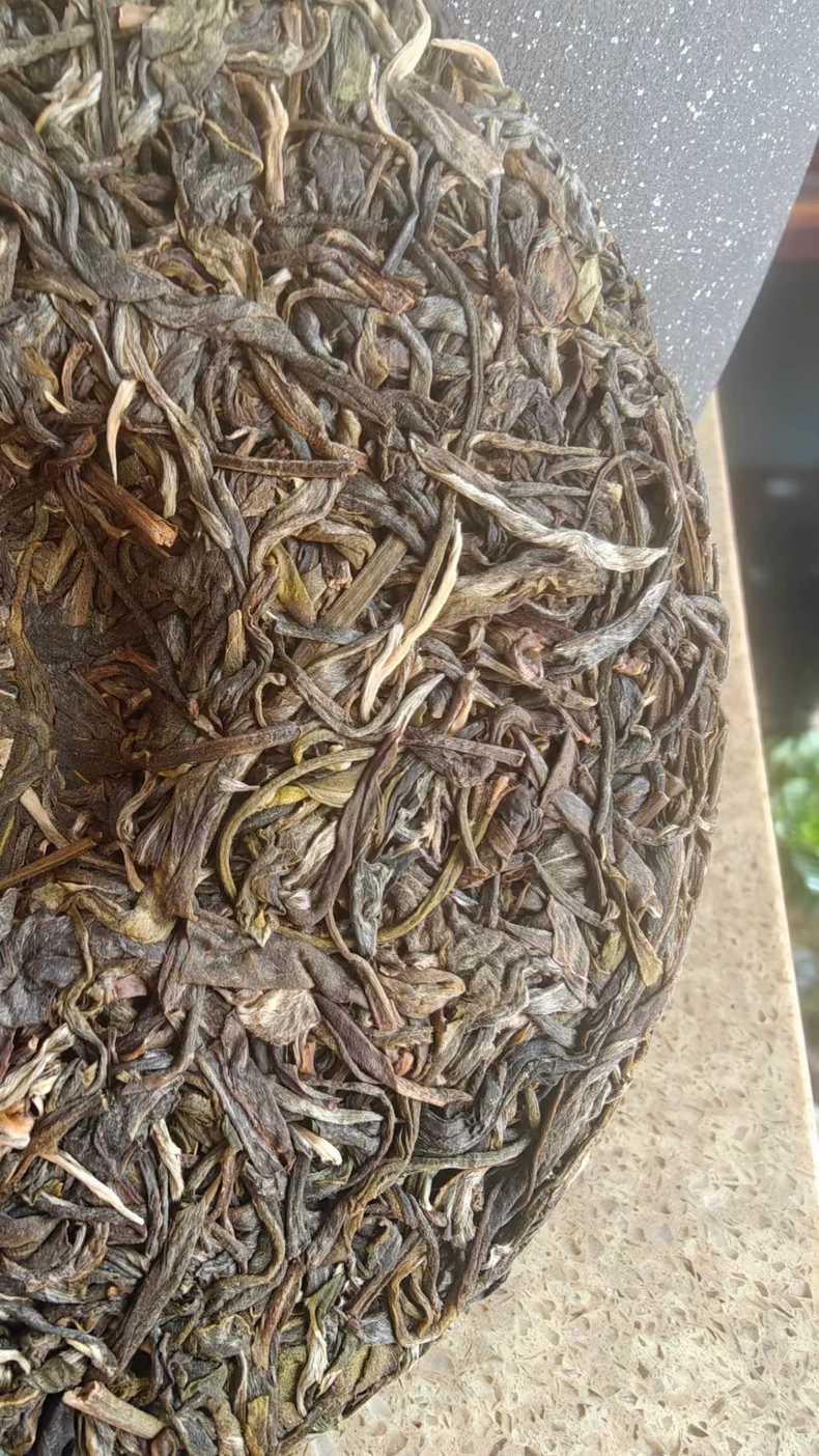 2018年桃子寨普洱生茶易武雲南七子餅茶葉好茶清貨357克包郵 普洱茶 BUASHOP普洱老茶