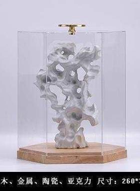 促中式博古书房装展示柜新太湖石山l楼样架间售F875688J部软摆件