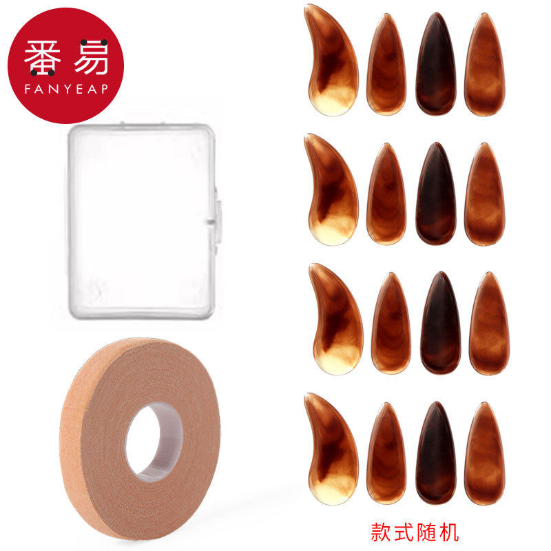 古筝指甲套儿童硅胶免用胶布胶带弹古筝配件专业演奏级考级指套