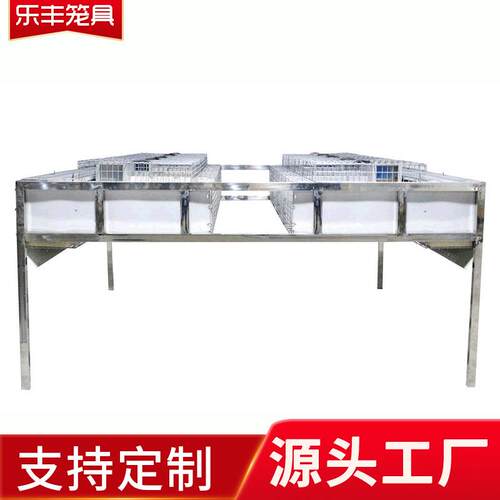 重型单层8笼位品字型兔笼养殖笼兔子养殖子母兔笼兔笼养殖笼