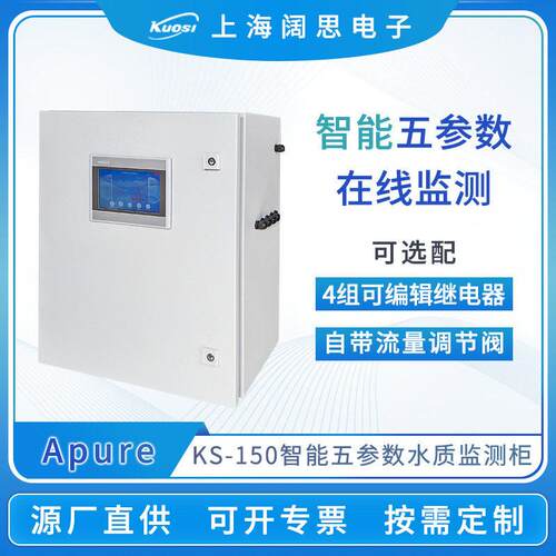 多参数水质检测仪KS-150/600游泳池SPA柜式五参数在线分析仪