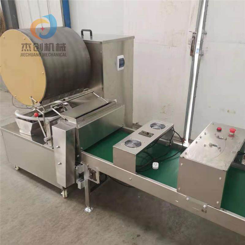 自动化蛋皮机生产线生产厂家 纯蛋卷煎蛋皮机器 全自动方形蛋皮机