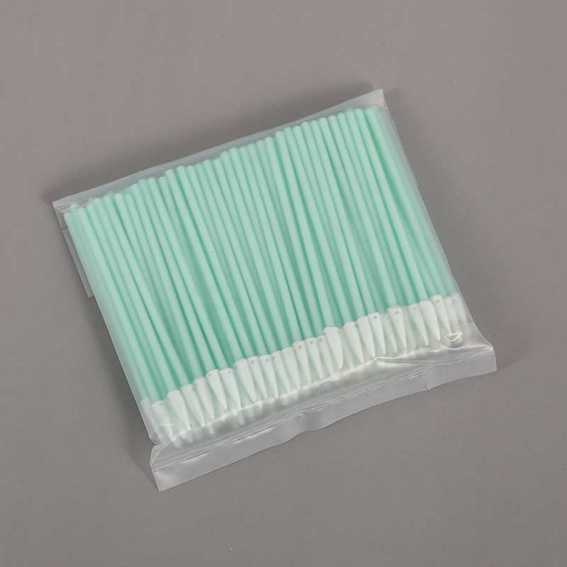 棒支写真海绵擦拭海绵净化机棒无尘工业 光学装棉签500头镜头