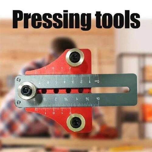 B97A-2-In-1 Aluminum Alloy Jig Drilling Guide Locator For
