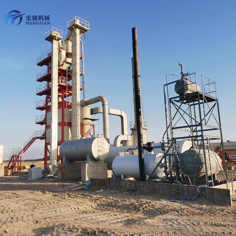 山东工厂路面施工沥青拌和站 混凝土搅拌站设备沥青搅拌站LB1000