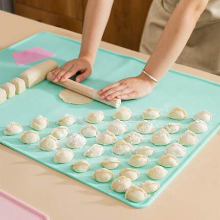 7YX批发硅胶揉面垫加厚面板家用案板揉面垫子擀面垫和面垫面点垫