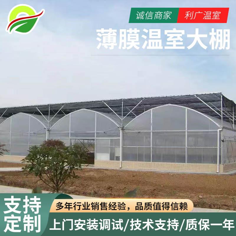 智能玻璃温室大棚阳光板连栋连体大棚骨架蔬菜花卉种植养殖大棚