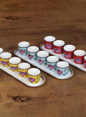 三连杯、五连杯、珐琅彩杯、陶瓷杯、佛前财神、贡佛水杯、圣泰仙